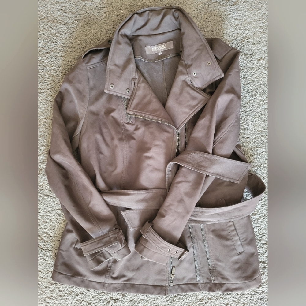 Kenneth Cole Reaction Black Pea Coat